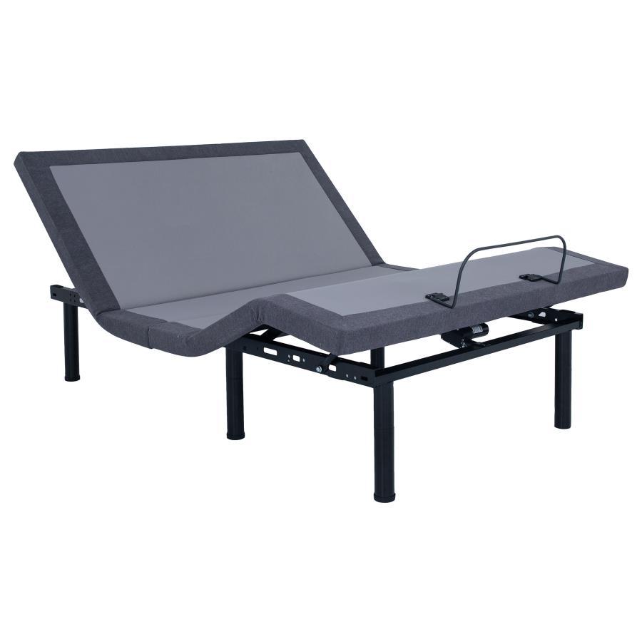 Negan - Adjustable Bed Base Dark Gray by CoasterEveryday | Bel Furniture