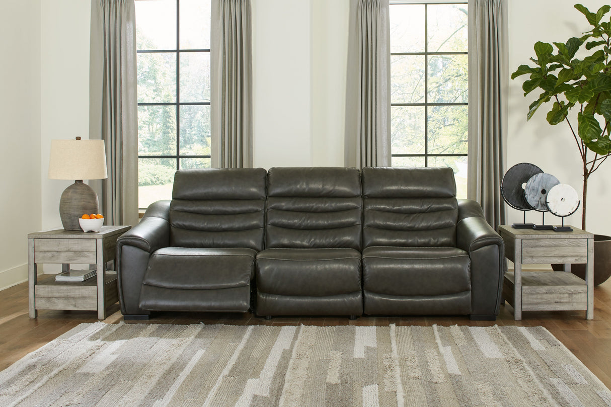 Center Line - Power Recliner Sectional by Signature Design by Ashley® | Bel Furniture