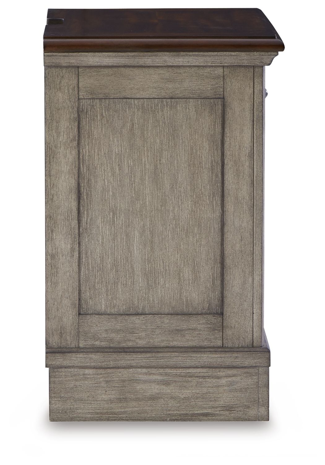 Lodenbay - Antique Gray - Three Drawer Night Stand by Signature Design by Ashley® | Bel Furniture