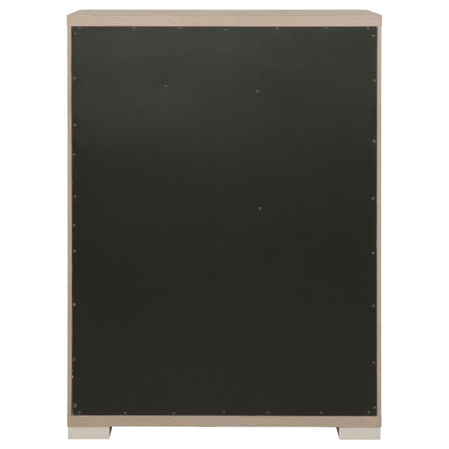 Ladera - 5-Drawer Bedroom Chest Of Drawers - Light Elm by Coaster Fine Furniture | Bel Furniture