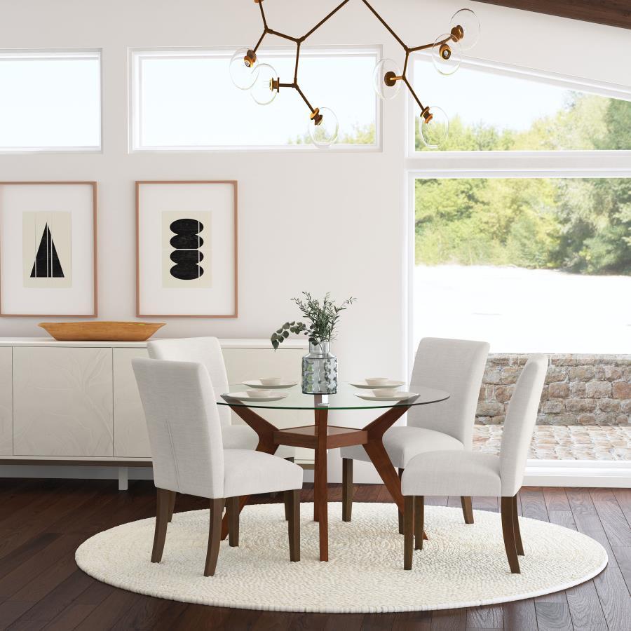 Cantley - Upholstered Dining Side Chair (Set of 2) by Coaster Fine Furniture | Bel Furniture