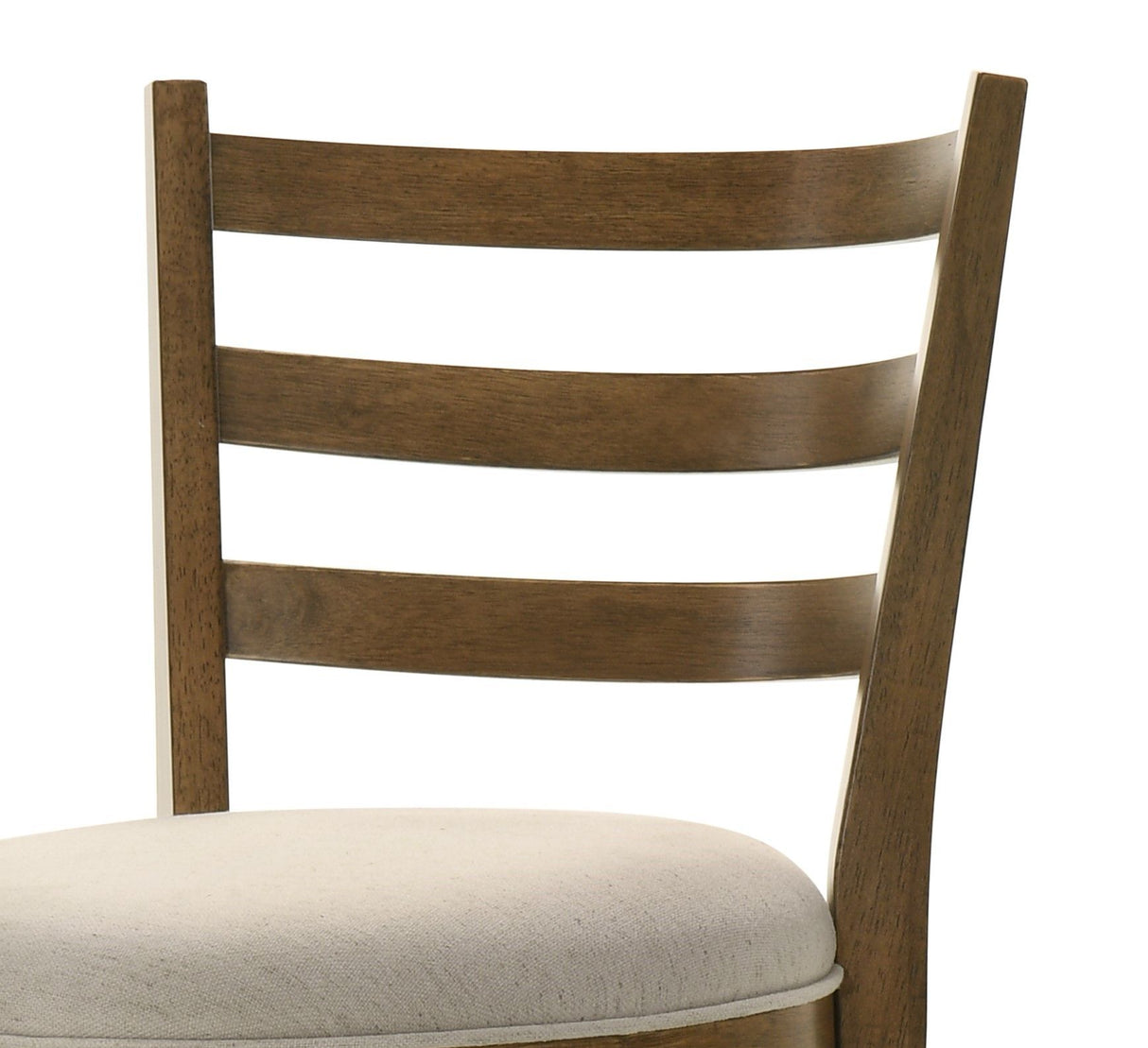 Joplin - 20.5" Ladder Back Counter Height Swivel Chair With Upholstered Seat by Lilola Home | Bel Furniture