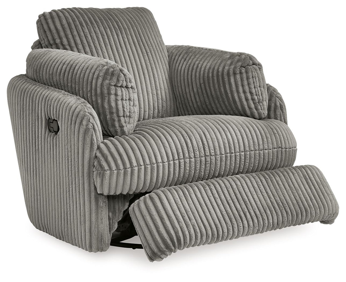Tie-breaker - Swivel Glider Recliner by Signature Design by Ashley® | Bel Furniture