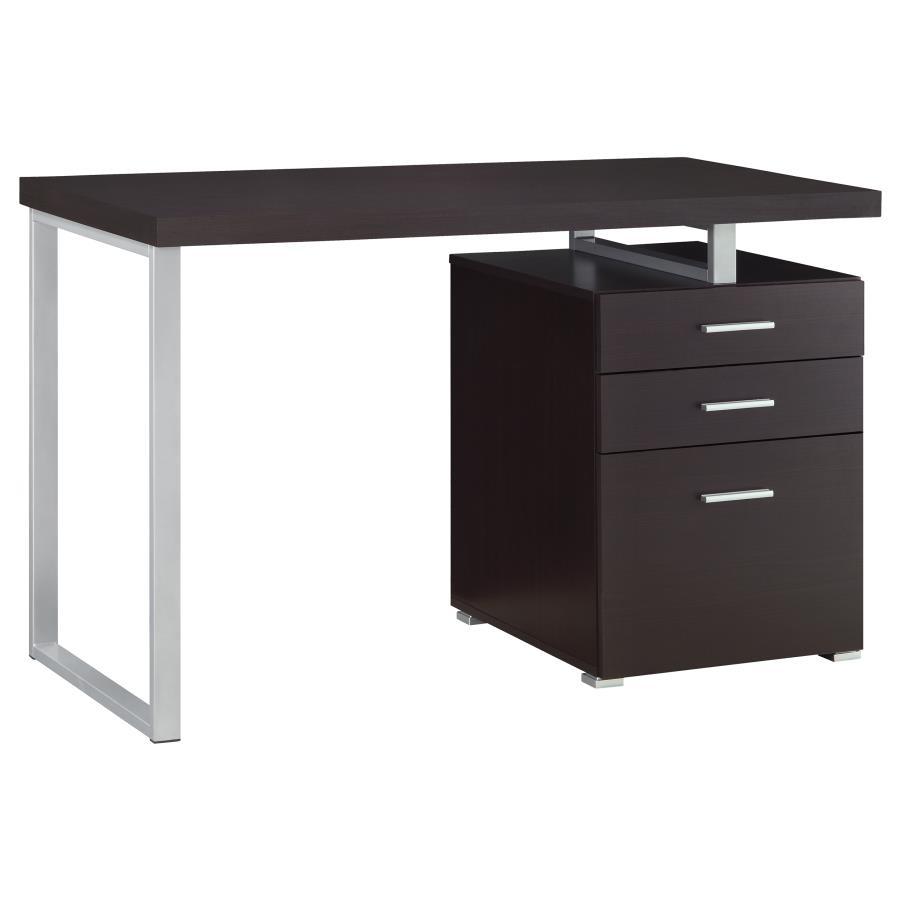 Brennan - 3-Drawer Office Computer Desk by CoasterEveryday | Bel Furniture