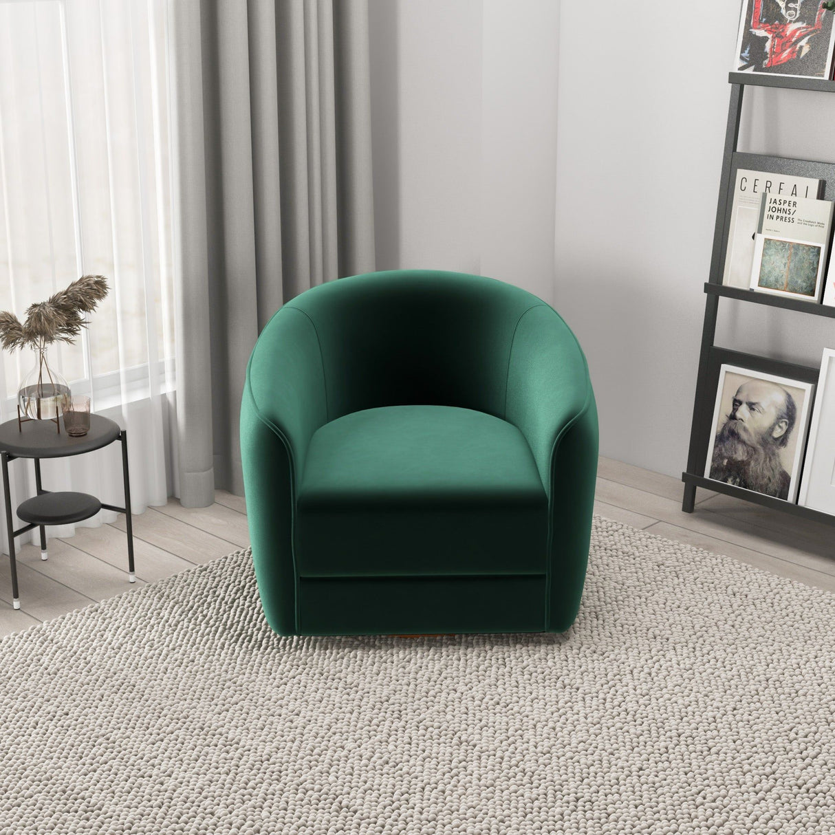 Elise - Mid-Century Modern Swivel Chair