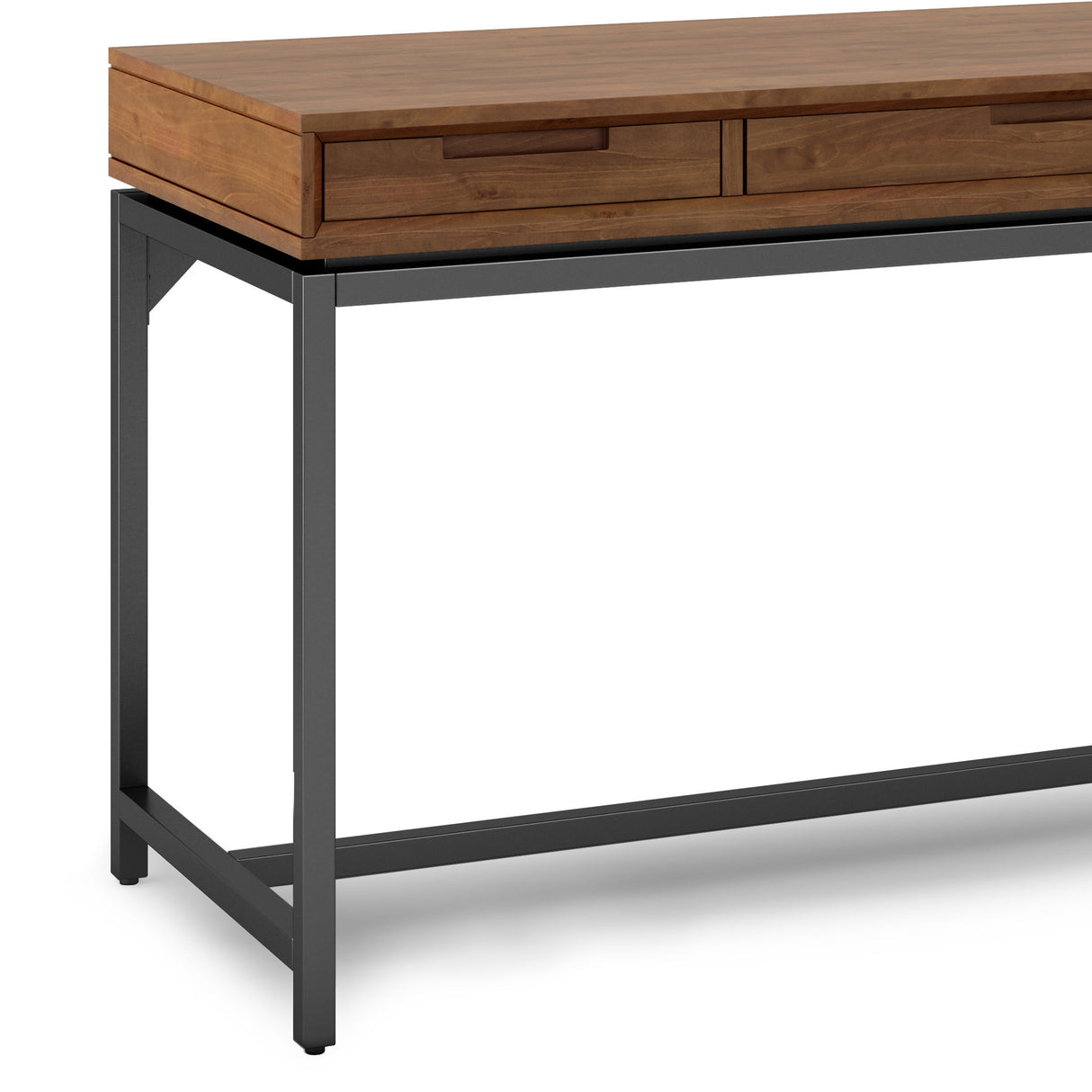 Banting - Mid Century Handcrafted Desk by Simpli-Home | Bel Furniture