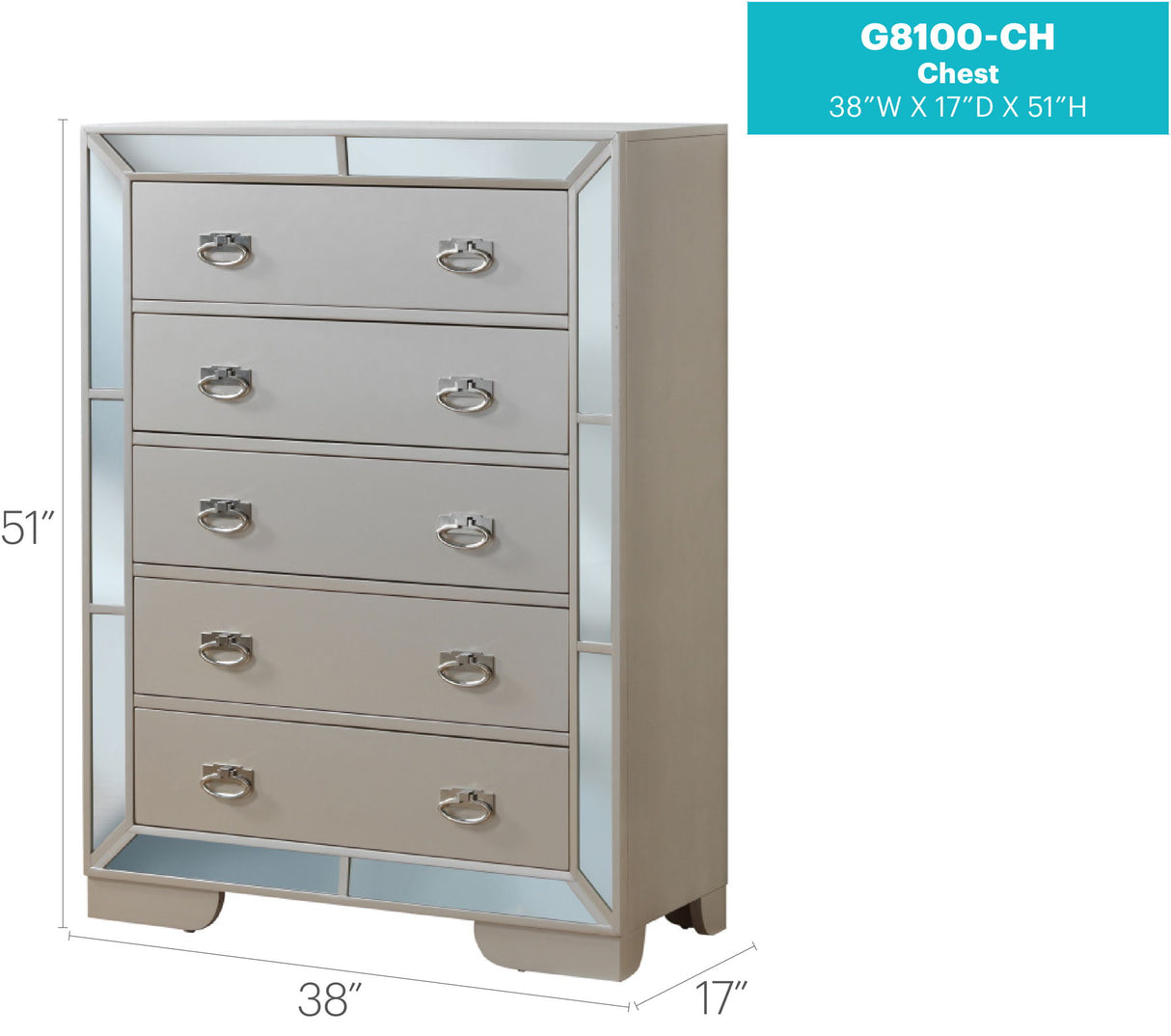Sleek Contemporary Storage Chest - view 10