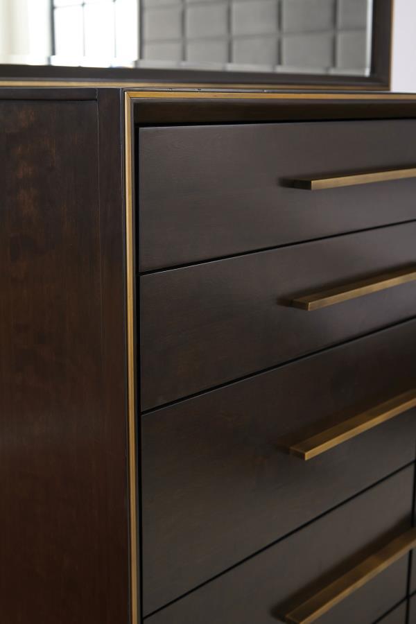 Durango - 8-Drawer Dresser With Mirror by CoasterElevations | Bel Furniture