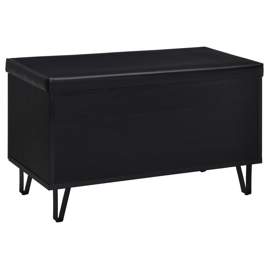 Brixton - 2-Door Padded Entryway Shoe Storage Bench by Coaster Fine Furniture | Bel Furniture