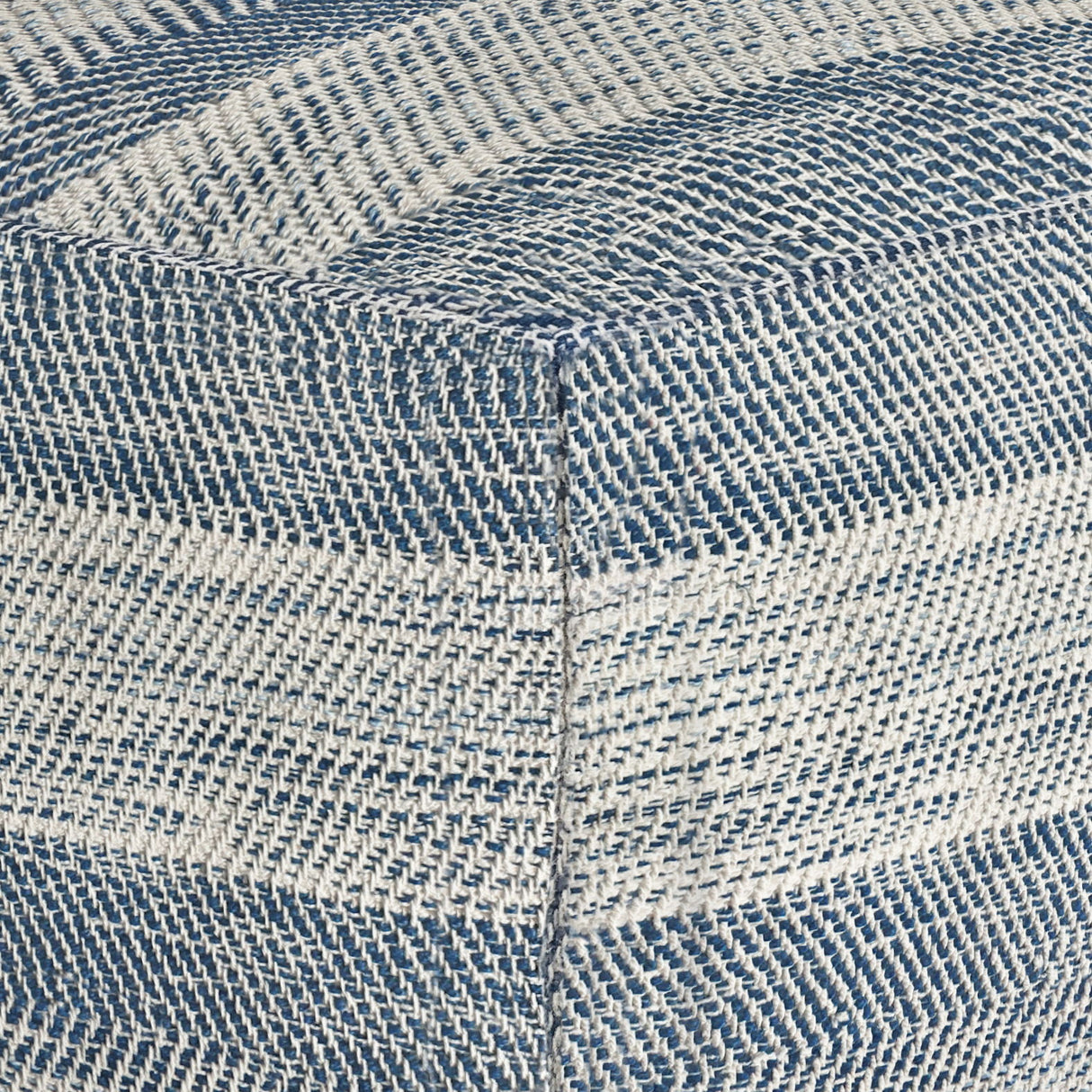 Clay - Square Pouf, Upholstered by Simpli-Home | Bel Furniture