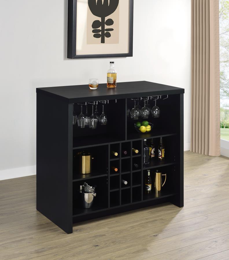 Topanga - Engineered Wood Freestanding Home Bar by Coaster Fine Furniture | Bel Furniture