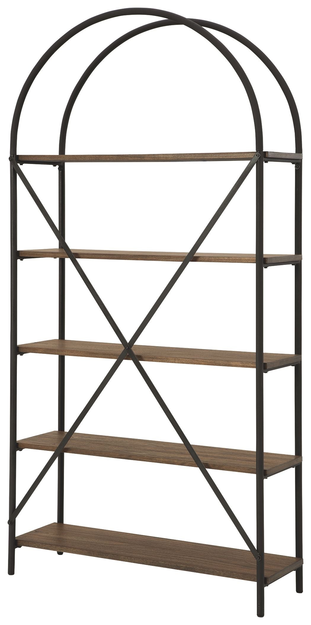 Galtbury - Brown / Black - Bookcase by Signature Design by Ashley® | Bel Furniture