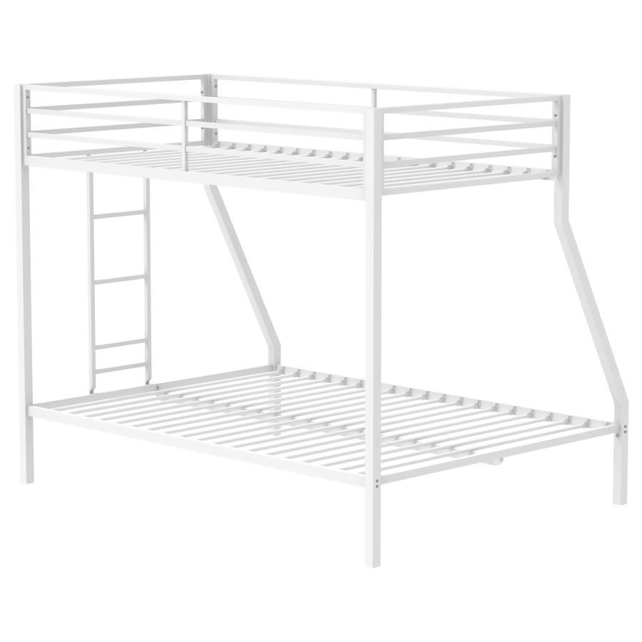 Alevera - Metal Bunk Bed With Ladder