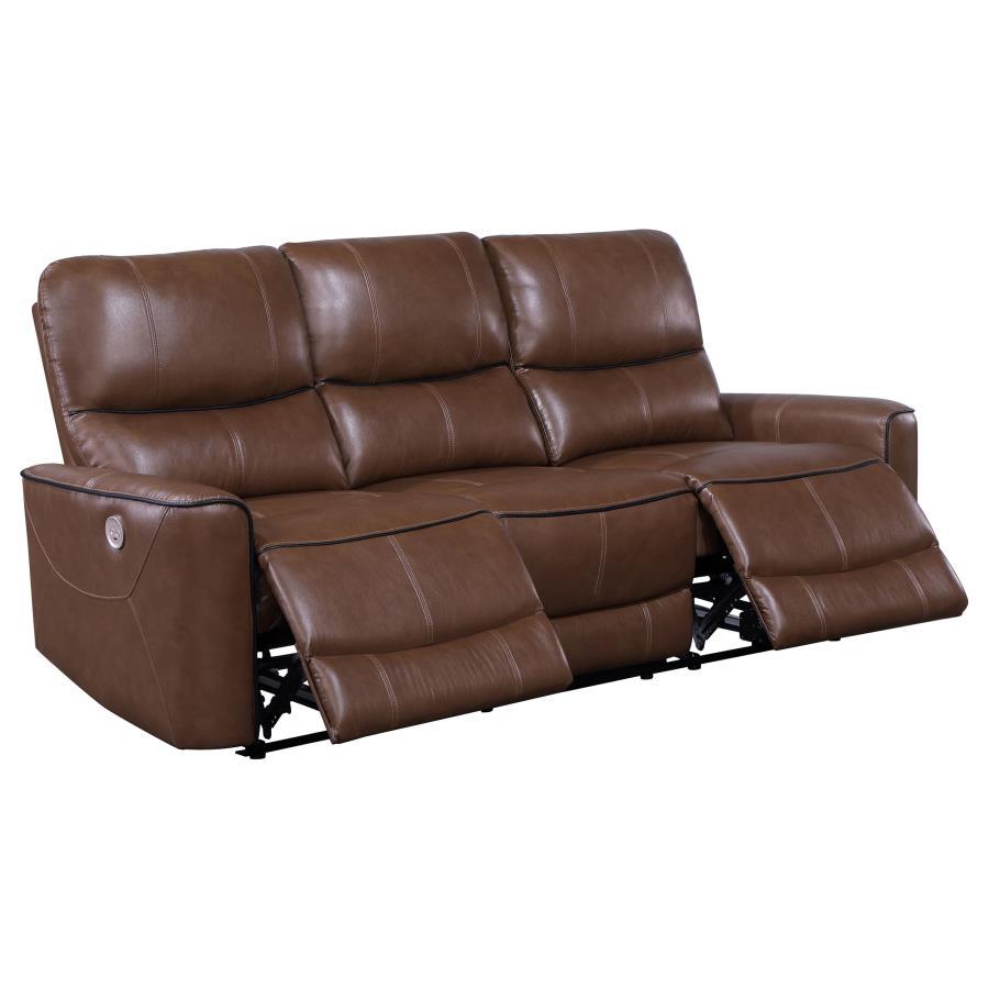 Greenfield - Upholstered Power Reclining Sofa by Coaster Fine Furniture | Bel Furniture