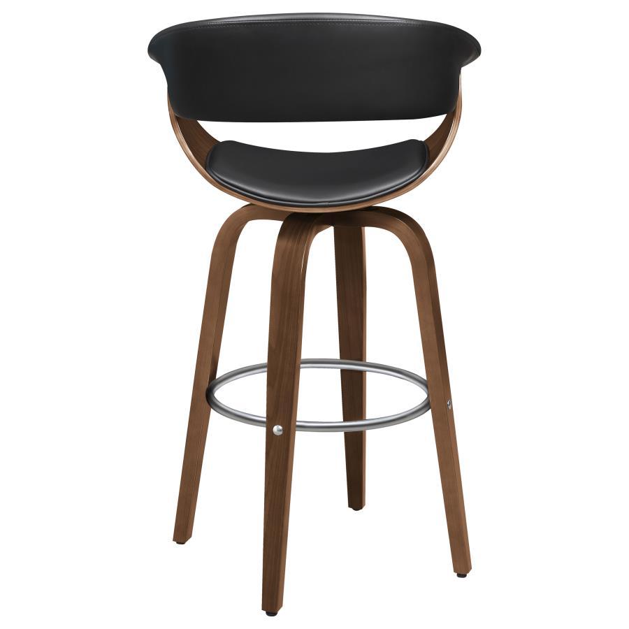 Zion - Upholstered Swivel Bar Stool by CoasterEssence | Bel Furniture