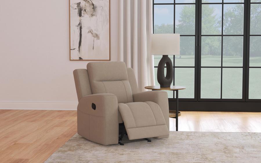 Brentwood - Upholstered Recliner Chair by Coaster Fine Furniture | Bel Furniture