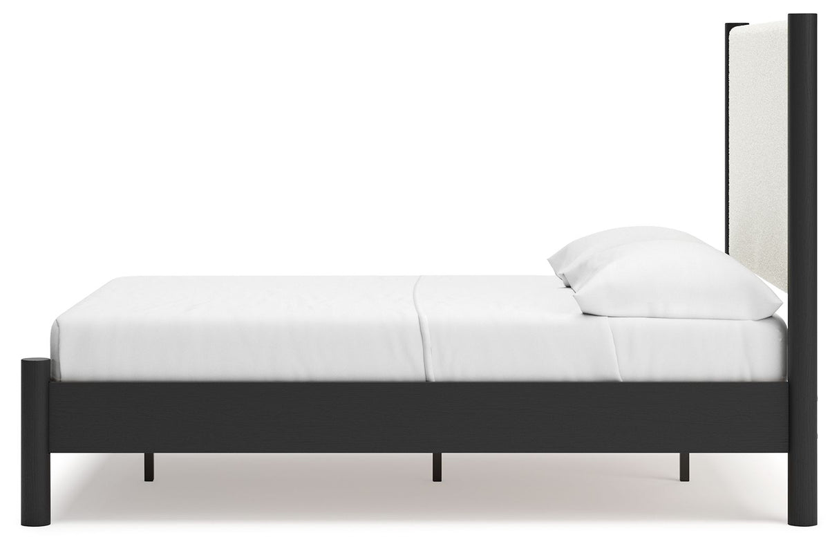 Cadmori - Upholstered Panel Bed by Signature Design by Ashley® | Bel Furniture