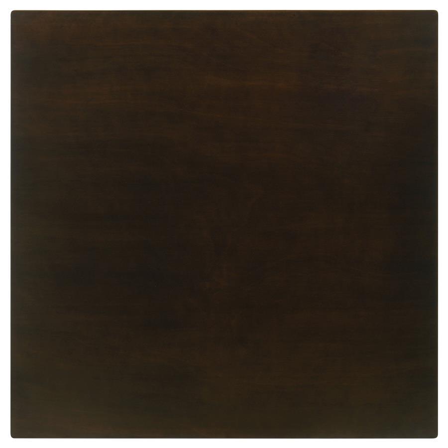 Jaden - 5 Piece Square Counter Height Dining Set - Espresso by CoasterEveryday | Bel Furniture