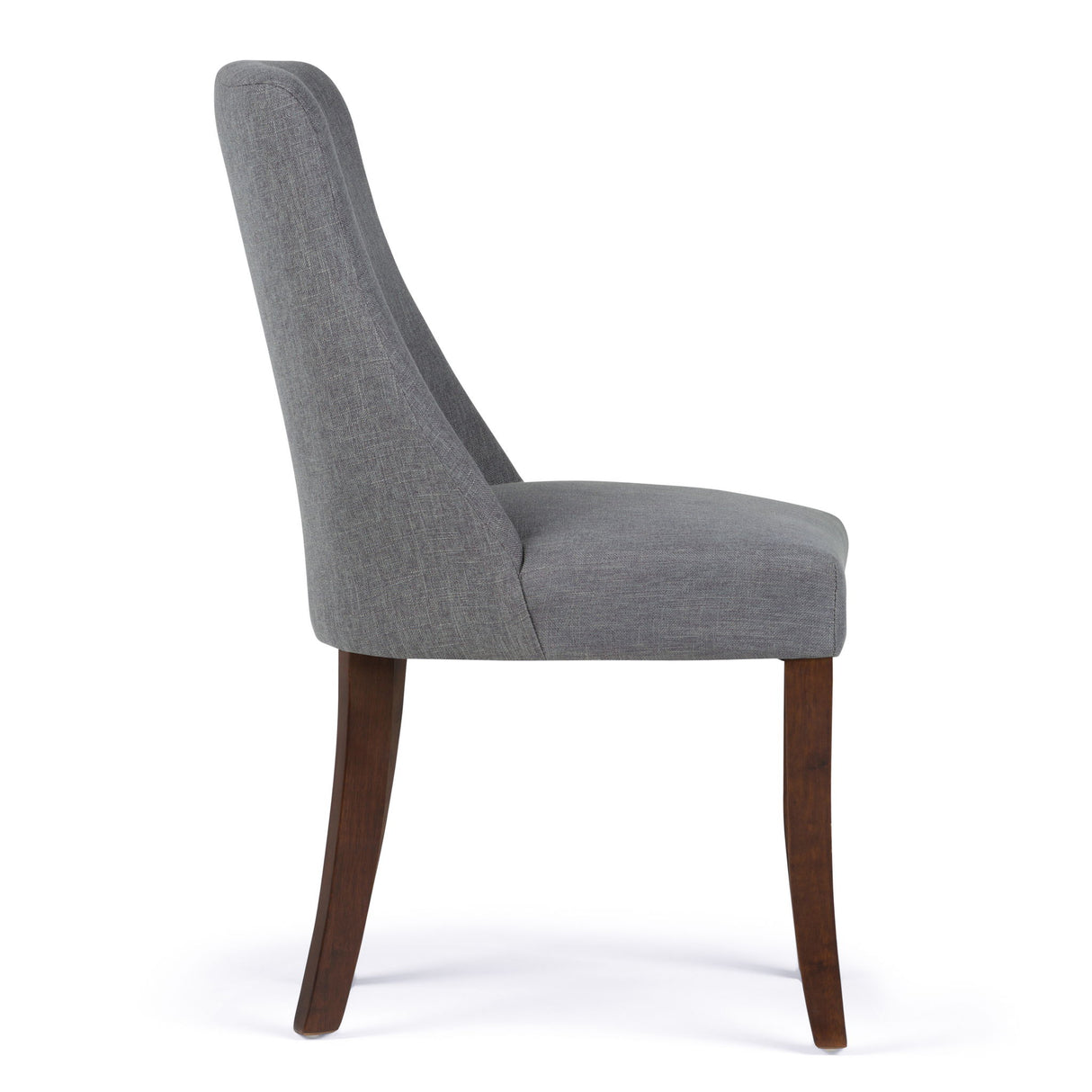 Walden - Deluxe Dining Chair (Set of 2) - Slate Gray by Simpli-Home | Bel Furniture