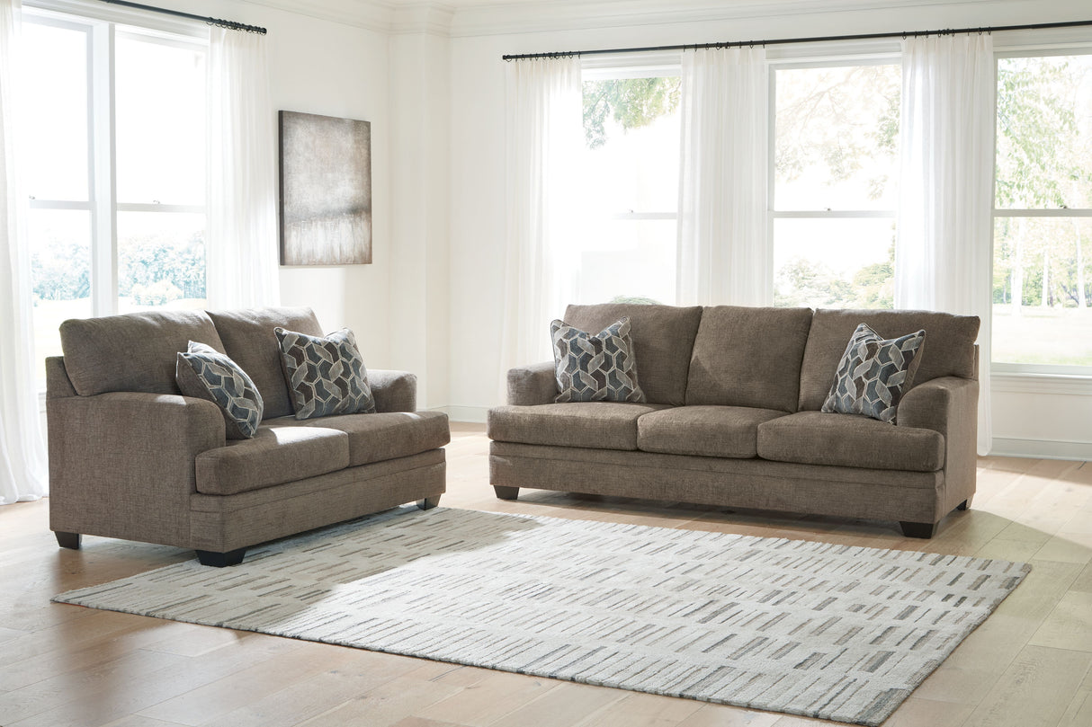 Stonemeade - Living Room Set Dark Brown 2 Pc. Sofa, Loveseat by Signature Design by Ashley® | Bel Furniture