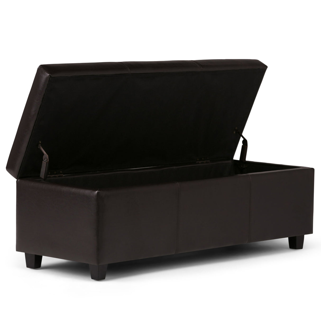 Avalon - Multifunctional Storage Ottoman Bench by Simpli-Home | Bel Furniture
