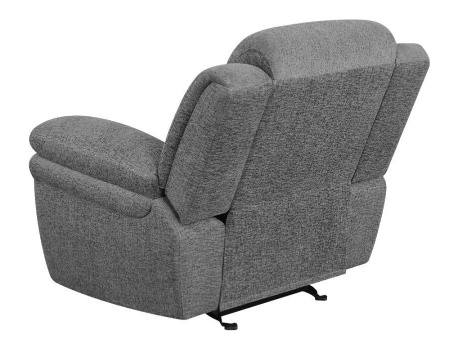Bahrain - Upholstered Glider Recliner by CoasterEssence | Bel Furniture