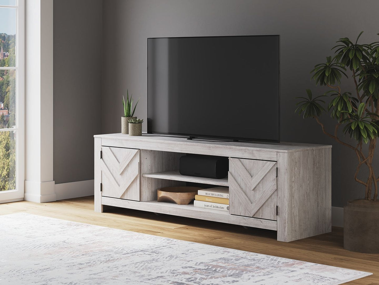 Cayboni - LG TV Stand With Fireplace Option by Signature Design by Ashley® | Bel Furniture