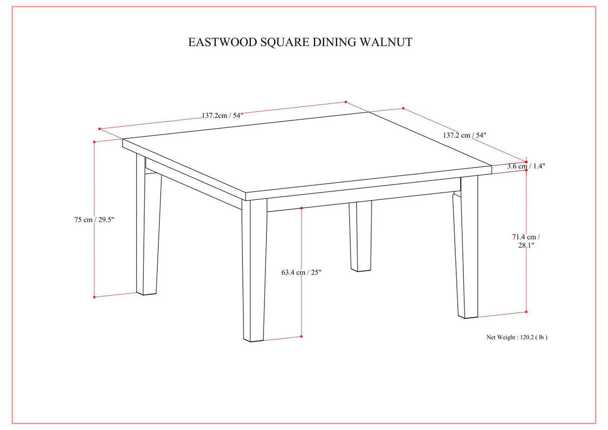 Eastwood - Handcrafted Dining Table