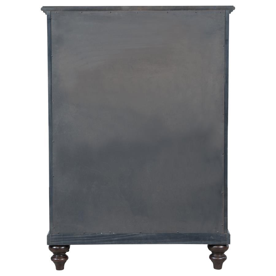 Andover - 5-Drawer Chest Of Drawers - Dark Oak by Coaster Fine Furniture | Bel Furniture