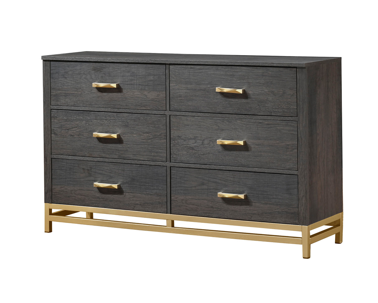 Trevor - Dresser Dark Brown Dressers by Crown Mark | Bel Furniture