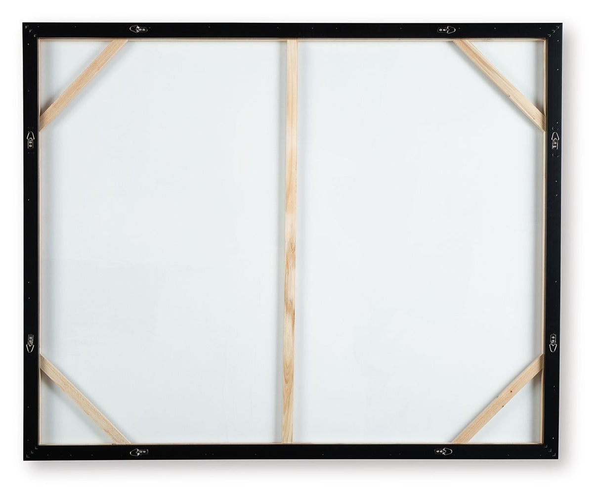 Vinick - Green / Gray / White - Wall Art by Signature Design by Ashley® | Bel Furniture