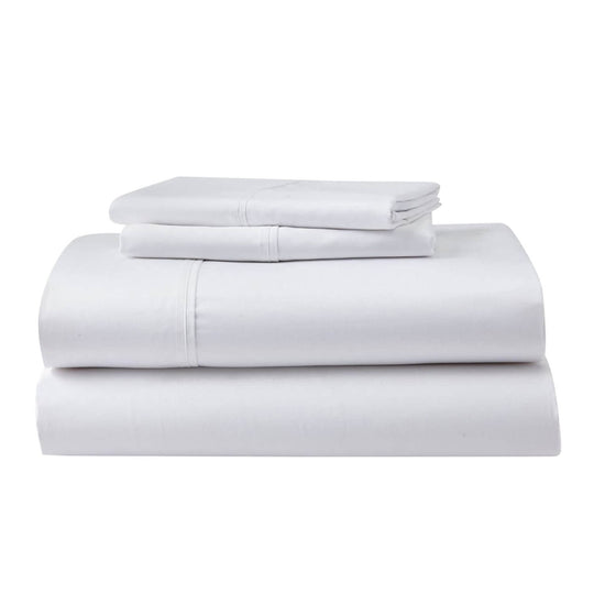 Sheet Set Luxurious Supima, Wrinkle Resistant, Breathable, With 2 Ghostgrip Band