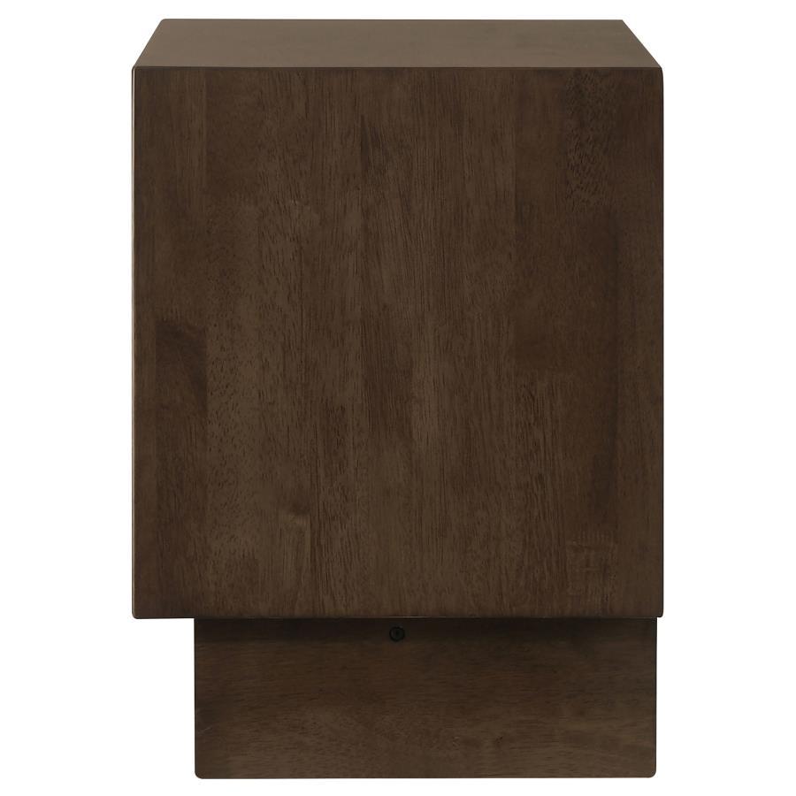 Glenwood - 2-Drawer Nightstand Bedside Table - Warm Brown by Coaster Fine Furniture | Bel Furniture