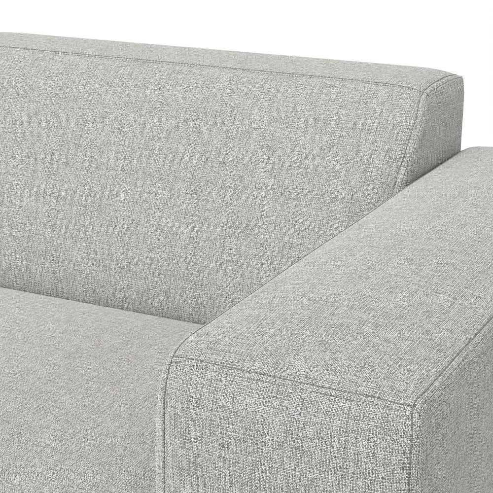 Rex - Right Arm Sofa Module - Gray by Simpli-Home | Bel Furniture