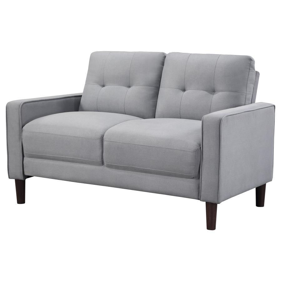 Bowen - Upholstered Track Arm Tufted Loveseat by Coaster Fine Furniture | Bel Furniture
