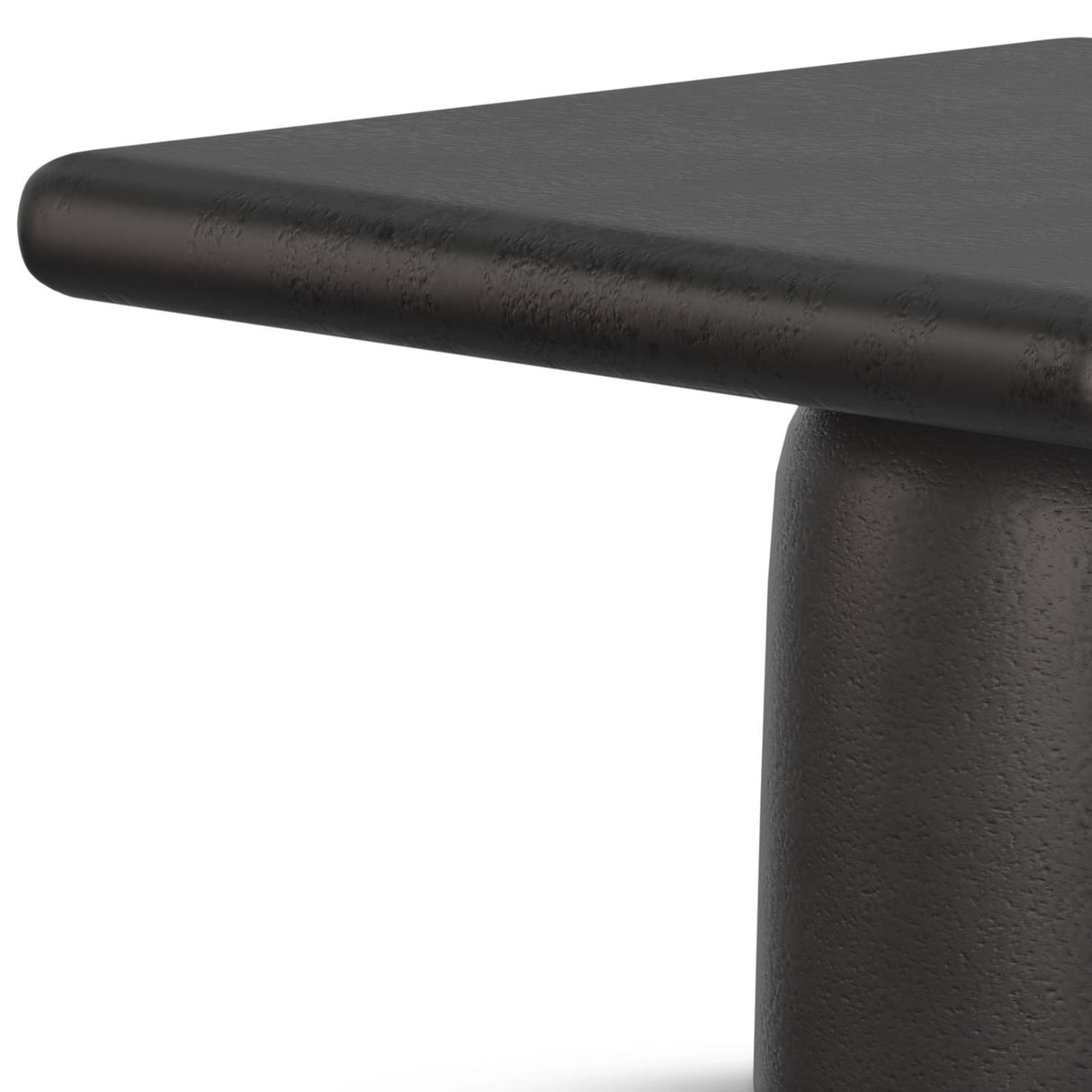 Zachary - 2 Piece Set Cast Aluminum Coffee Table - Black by Simpli-Home | Bel Furniture