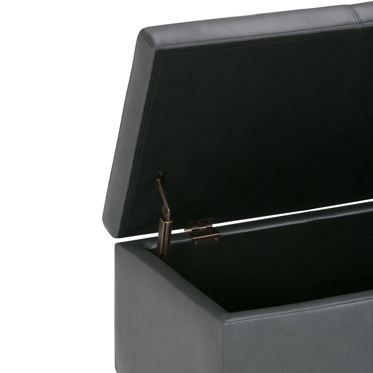 Avalon - Multifunctional Storage Ottoman Bench by Simpli-Home | Bel Furniture