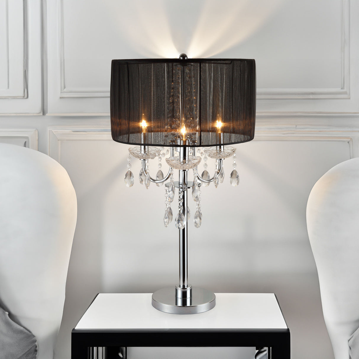 Chandelier Lamp by Crown Mark | Bel Furniture