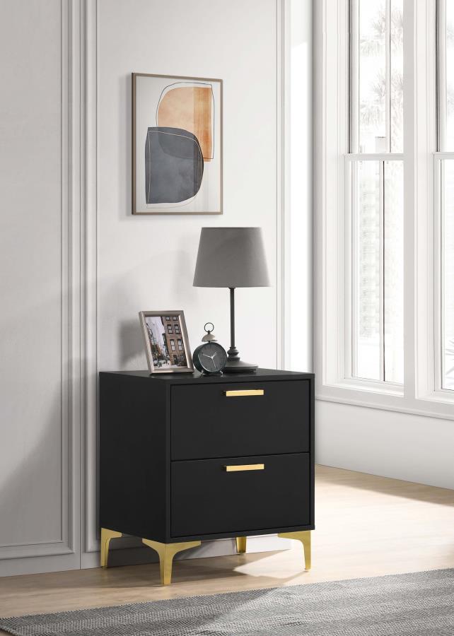 Kendall - 2-Drawer Nightstand by CoasterEveryday | Bel Furniture
