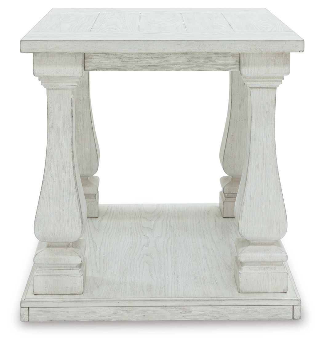 Arlendyne - Antique White - Rectangular End Table by Signature Design by Ashley® | Bel Furniture