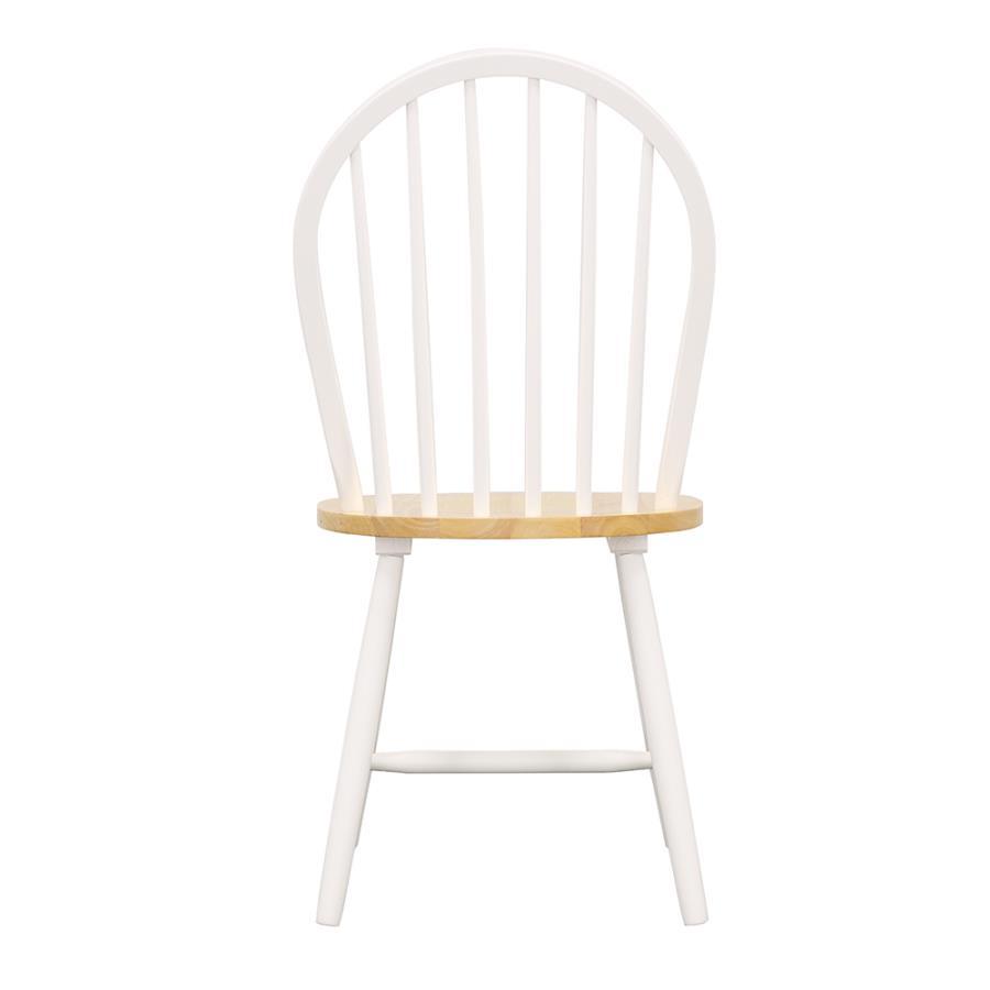 Cinder - Wood Dining Side Chair (Set of 4) - White by CoasterEveryday | Bel Furniture