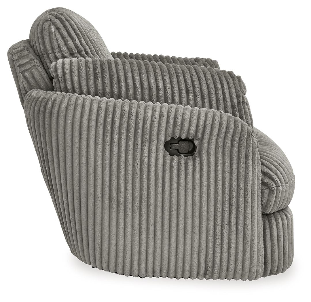 Tie-breaker - Swivel Glider Recliner by Signature Design by Ashley® | Bel Furniture