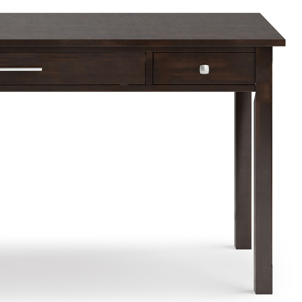 Avalon - Large Desk - Tobacco Brown by Simpli-Home | Bel Furniture