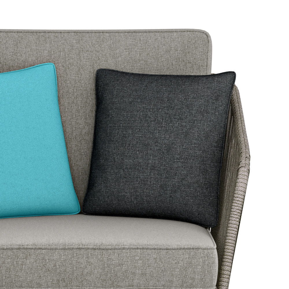 Carmel - Outdoor Conversation Chair - Sand Drift by Simpli-Home | Bel Furniture