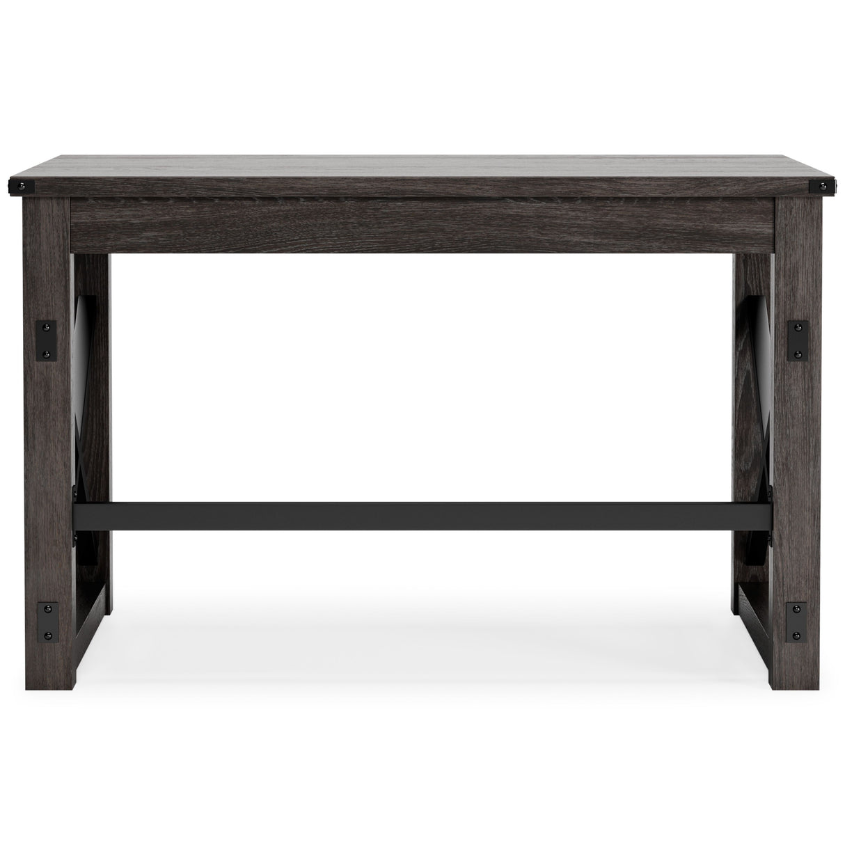 Freedan - Grayish Brown - Home Office Desk by Signature Design by Ashley® | Bel Furniture