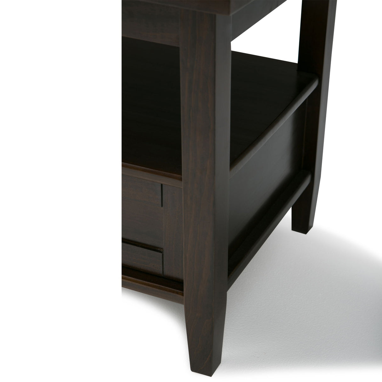 Warm Shaker - End Table - Tobacco Brown by Simpli-Home | Bel Furniture