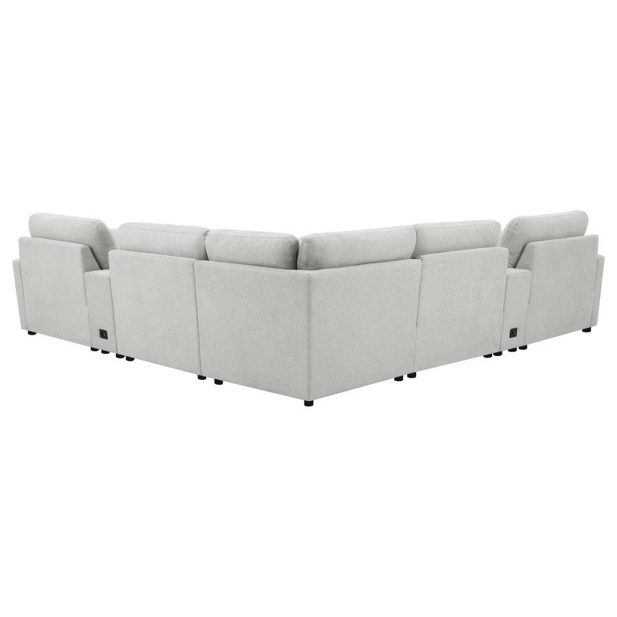 Collins - 7-Piece Modular Power Reclining Sectional by Coaster Fine Furniture | Bel Furniture