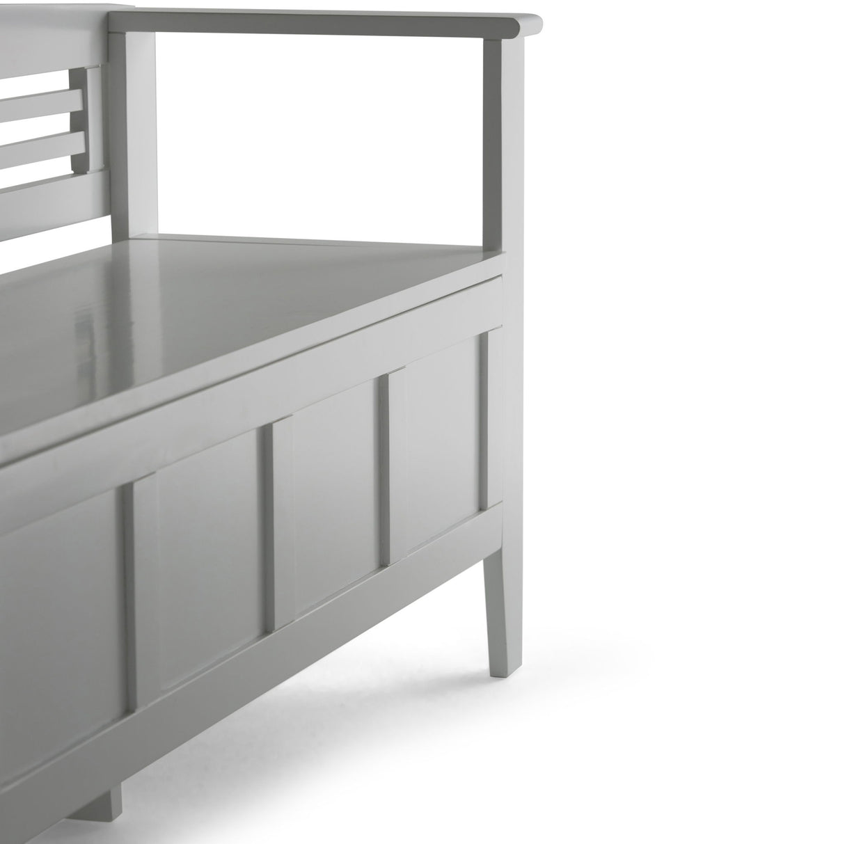 Adams - Entryway Storage Bench Handcrafted by Simpli-Home | Bel Furniture