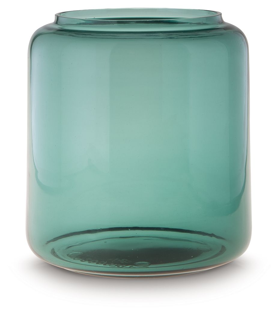 Inisland - Vase Green 7"W x 7"D x 8"H by Signature Design by Ashley® | Bel Furniture