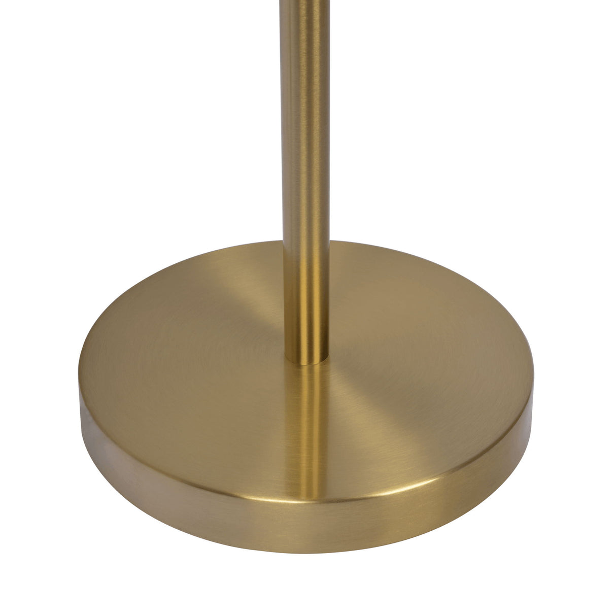 Verve - Floor Lamp With On / Off Switch Adjustable LED Round Base - Gold by Ashcroft Furniture | Bel Furniture
